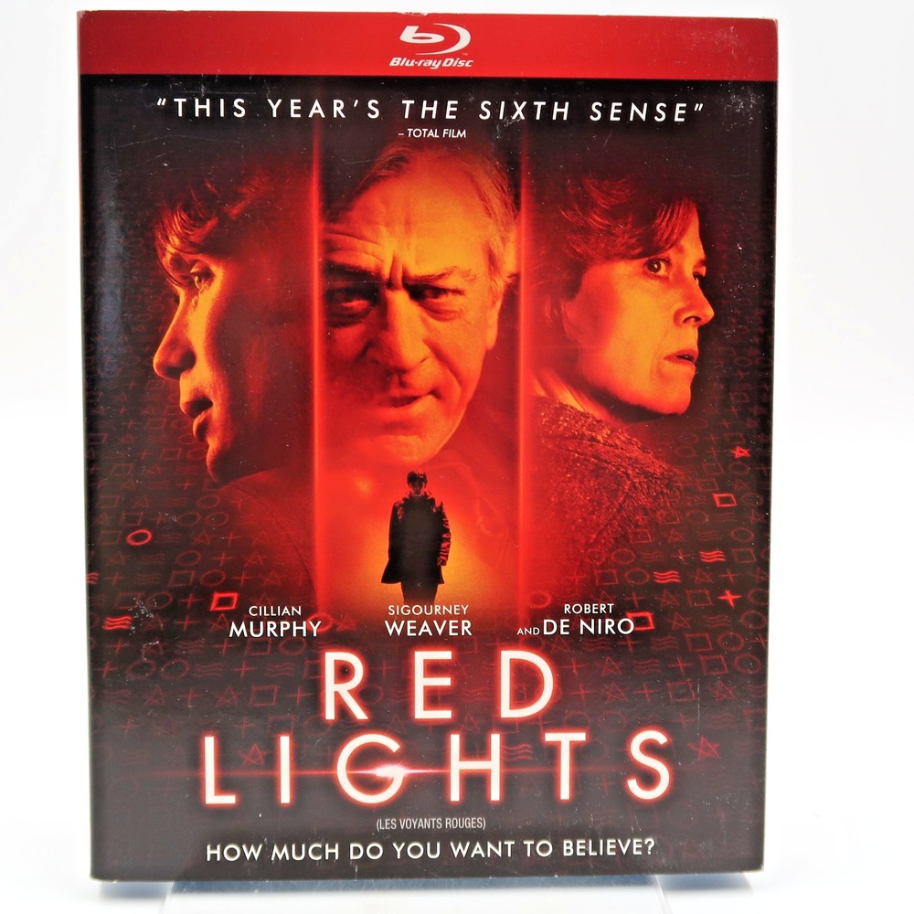 Red Lights Blu-ray 2012 Cillian Murphy Sigourney Weaver Robert De Niro Movie